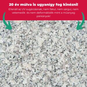 Mountain Pink gránit - kőpárkány